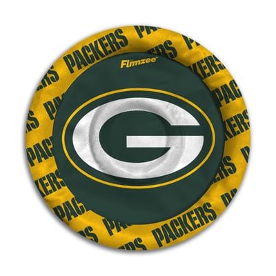 Green Bay Packers Fanpoint Flimzee Bean Bag Flying Disc