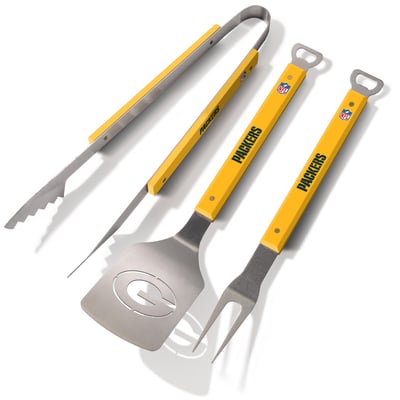 Green Bay Packers Fanpoint Spirit Series 3-Piece BBQ Set