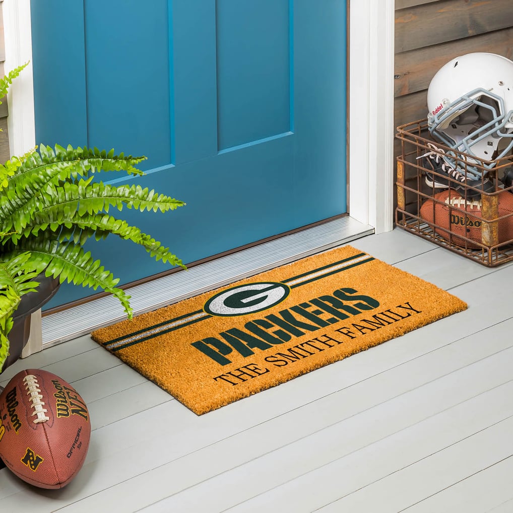 Green Bay Packers 18" x 30" Personalized Coir Doormat