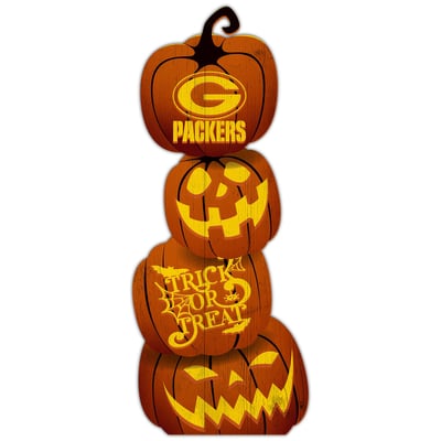 Green Bay Packers 31'' Pumpkin Leaner