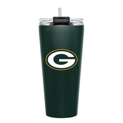 Green Bay Packers 32oz. Double Play Big Slim Tumbler