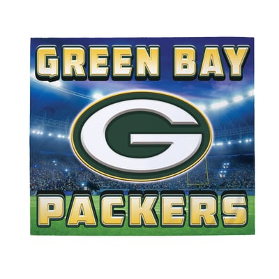 Green Bay Packers 6' x 8' Single Car Garage Door Cover