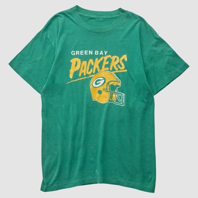 Green Bay Packers 80s T-shirt - Green - S by Fanatics Real Vintage