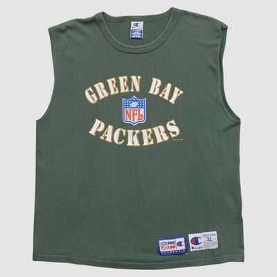 Green Bay Packers Champion 1994 Tank - Green - XL by Fanatics Real Vintage