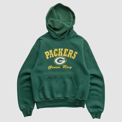 Green Bay Packers CSA 1997 Hooded Pullover Sweatshirt - Green - Yth S by Fanatics Real Vintage