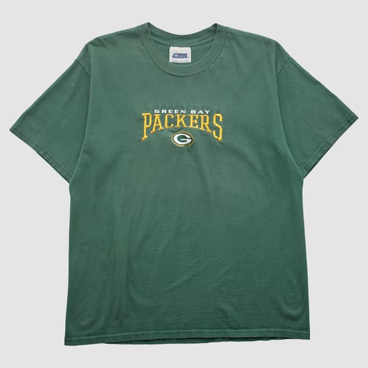 Green Bay Packers CSA 2000s T-shirt - Green - M by Fanatics Real Vintage