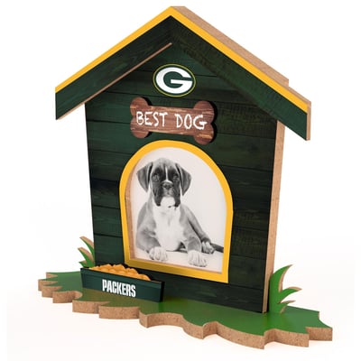 Green Bay Packers Dog House Photo Frame