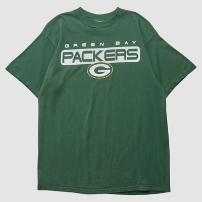 Green Bay Packers Dynasty 2000s T-shirt - Green - L by Fanatics Real Vintage