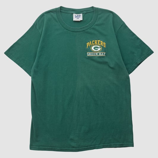 Green Bay Packers Lee Apparel 90s T-shirt - Green - L by Fanatics Real Vintage