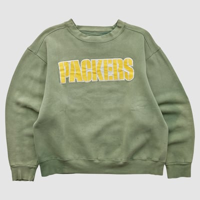Green Bay Packers Majestic 2000s Pullover Sweatshirt - Green - S by Fanatics Real Vintage