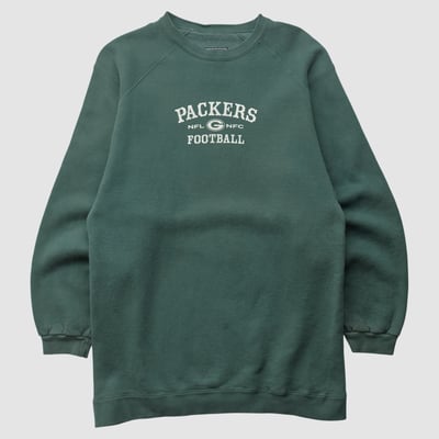 Green Bay Packers NFL 2000s Pullover Sweatshirt - Green - M by Fanatics Real Vintage