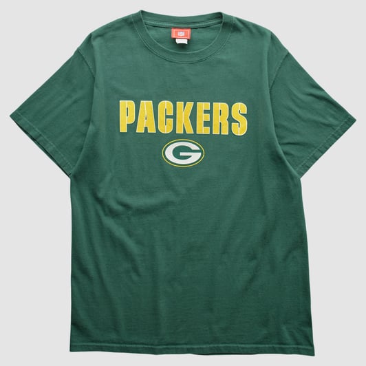 Green Bay Packers NFL 2000s T-shirt - Green - M by Fanatics Real Vintage