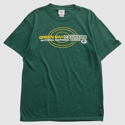 Green Bay Packers NFL 2000s T-shirt - Green - M by Fanatics Real Vintage