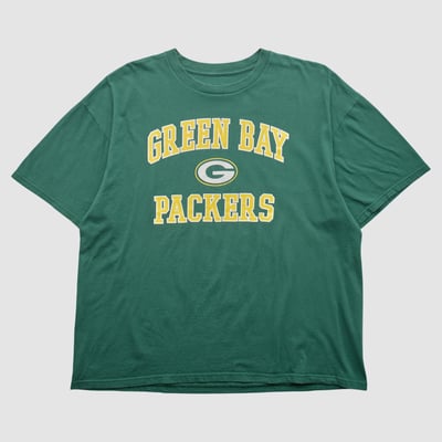 Green Bay Packers NFL 2000s T-shirt - Green - XL by Fanatics Real Vintage