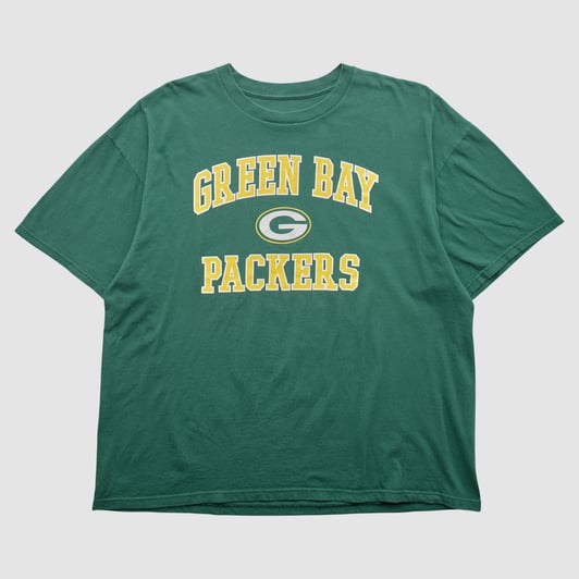 Green Bay Packers NFL 2000s T-shirt - Green - XL by Fanatics Real Vintage