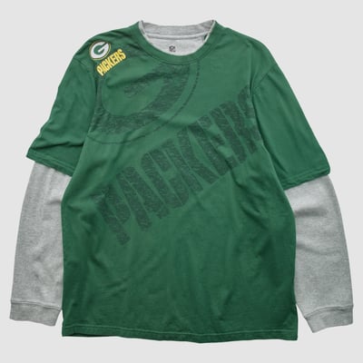 Green Bay Packers NFL 2010s Long Sleeve T-shirt - Green - 2XL by Fanatics Real Vintage