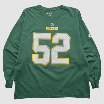 Green Bay Packers NFL 2010s Long Sleeve T-shirt - Green - 2XL by Fanatics Real Vintage