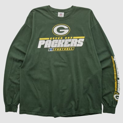 Green Bay Packers NFL 2010s Long Sleeve T-shirt - Green - XL by Fanatics Real Vintage
