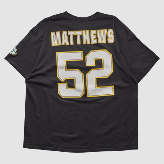 Green Bay Packers NFL 2010s T-shirt - Black - XL by Fanatics Real Vintage