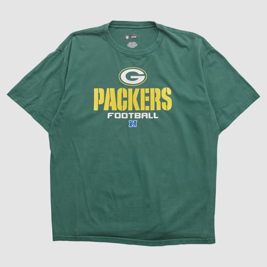 Green Bay Packers NFL 2010s T-shirt - Green - 2XL by Fanatics Real Vintage