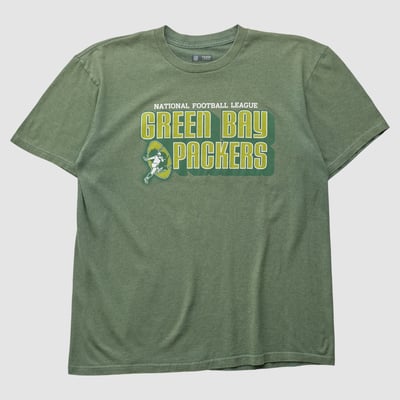Green Bay Packers NFL 2010s T-shirt - Green - 2XL by Fanatics Real Vintage