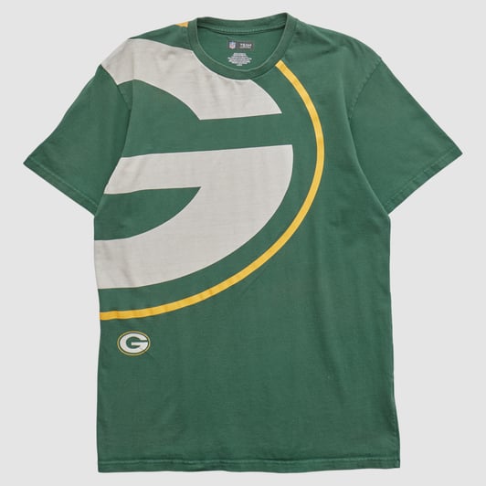 Green Bay Packers NFL 2010s T-shirt - Green - S by Fanatics Real Vintage