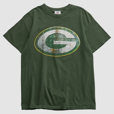 Green Bay Packers NFL 2010s T-shirt - Green - S by Fanatics Real Vintage