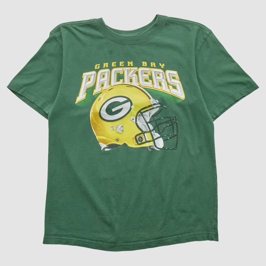 Green Bay Packers NFL 2010s T-shirt - Green - S by Fanatics Real Vintage