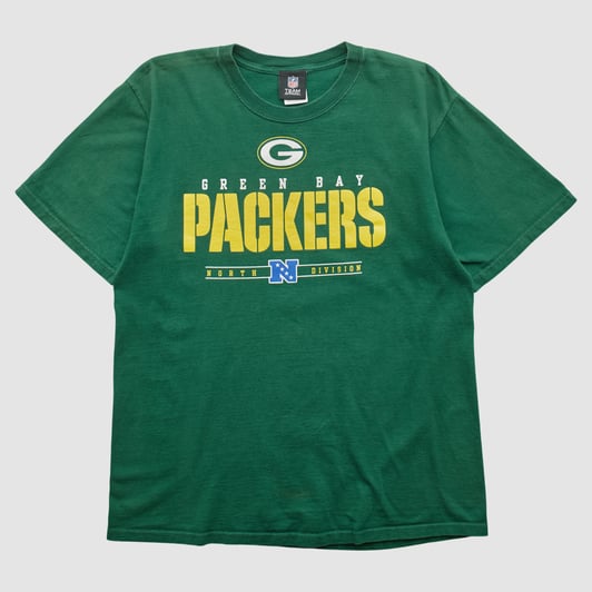 Green Bay Packers NFL 2010s T-shirt - Green - S by Fanatics Real Vintage
