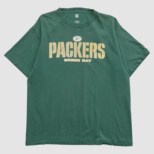 Green Bay Packers NFL 2010s T-shirt - Green - XL by Fanatics Real Vintage