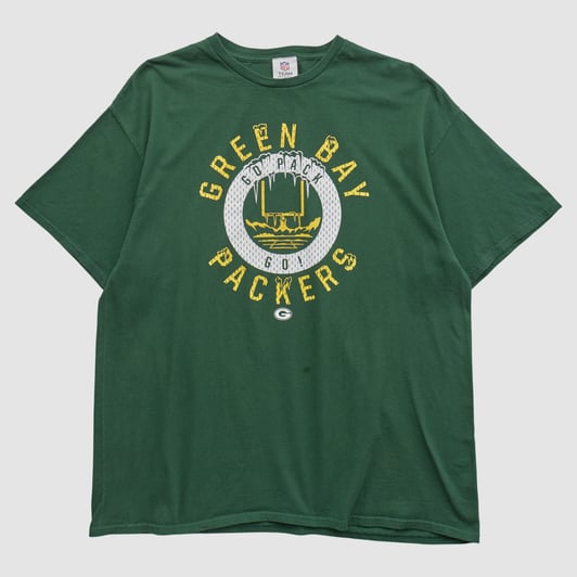 Green Bay Packers NFL 2010s T-shirt - Green - XL by Fanatics Real Vintage