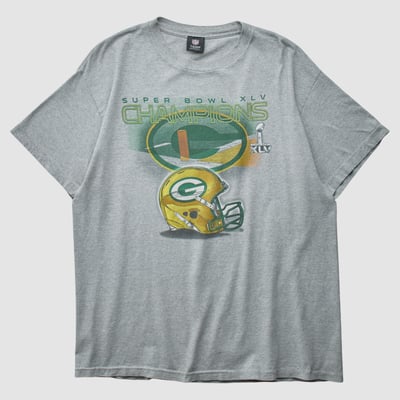 Green Bay Packers NFL 2011 T-shirt - Heather Gray - L by Fanatics Real Vintage