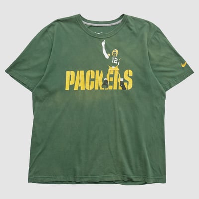 Green Bay Packers Nike 2010s T-shirt - Green - XL by Fanatics Real Vintage