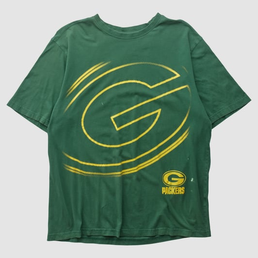Green Bay Packers Reebok 2010s T-shirt - Green - XL by Fanatics Real Vintage