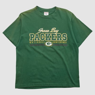 Green Bay Packers Tee Jays 90s T-shirt - Green - L by Fanatics Real Vintage