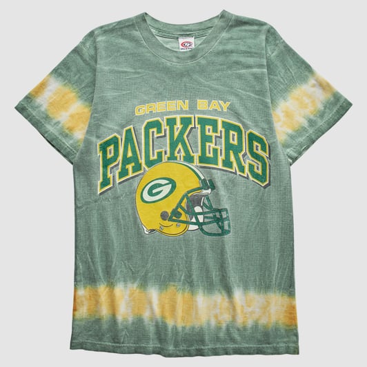 Green Bay Packers True Fan 2000s T-Shirt - Green - S by Fanatics Real Vintage