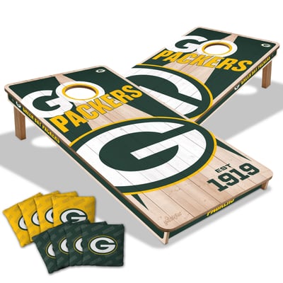 Green Bay Packers IDNA 2' x 4' Cornhole Game with Bags