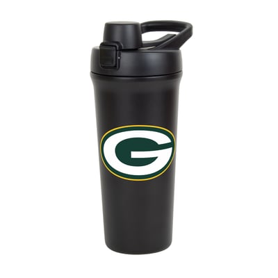 Green Bay Packers Logo Brands 26oz. Flipside Shaker Bottle