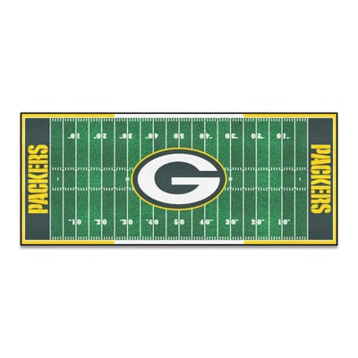 Green Bay Packers Logo Brands 30" x 72" Football Field Runner