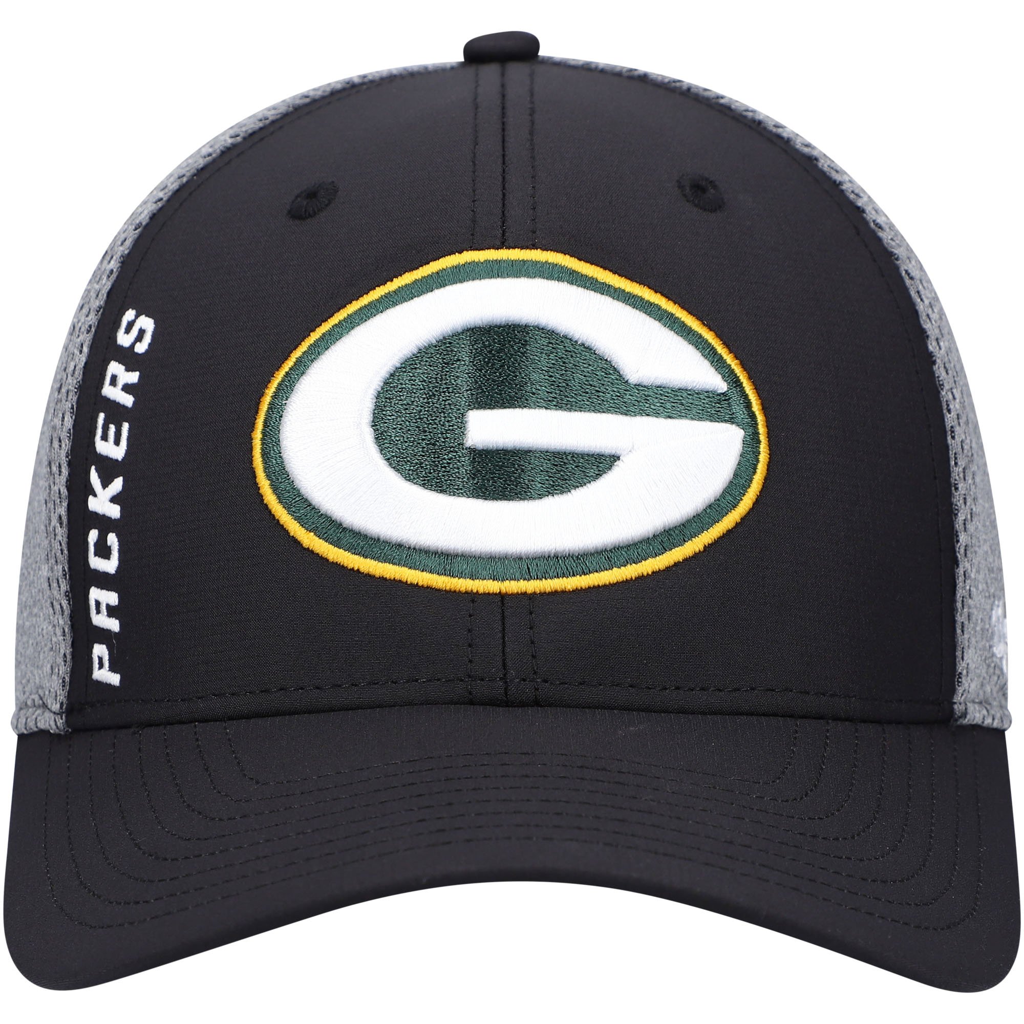 Men's Green Bay Packers '47 Black Wycliff Contender Flex Hat