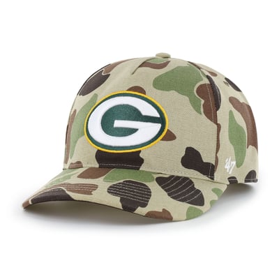 Green Bay Packers Carhartt x '47 Hitch Adjustable Hat - Duck Camo