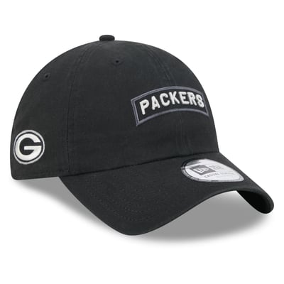 Green Bay Packers New Era 2026 Salute To Service Casual Classic Adjustable Hat - Black