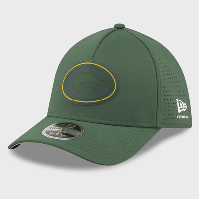  Green Bay Packers New Era Tonal 39THIRTY A-Frame Flex Hat - Green