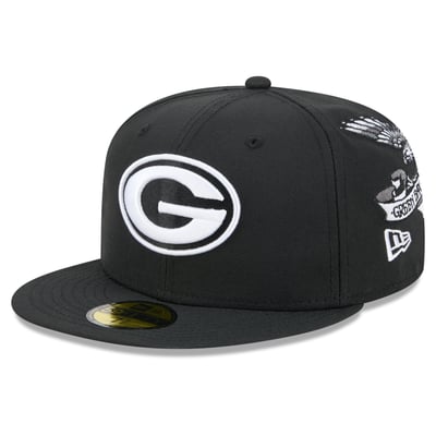 Green Bay Packers New Era x BJ Betts 2026 Salute To Service Lifestyle 59FIFTY Fitted Hat - Black
