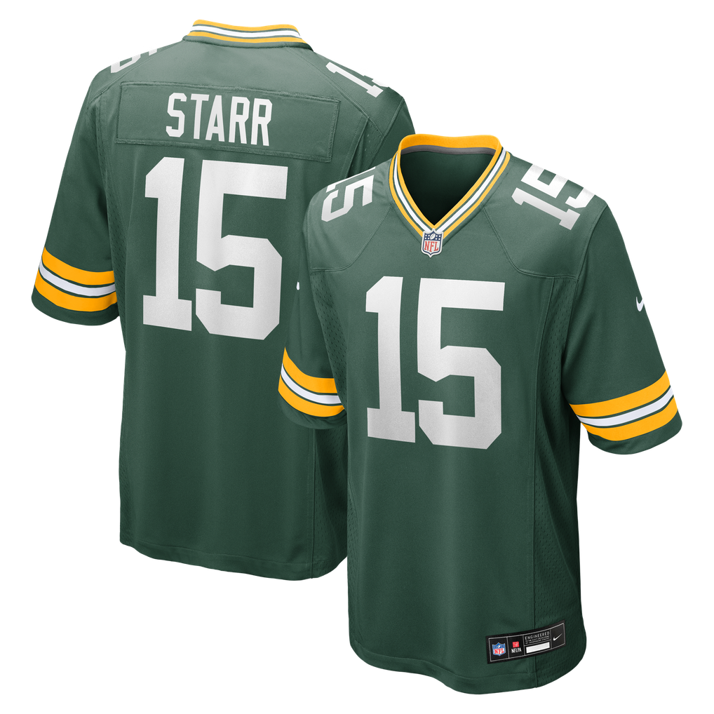 Bart Starr Green Bay Packers Nike Game Retired Player Jersey - Green