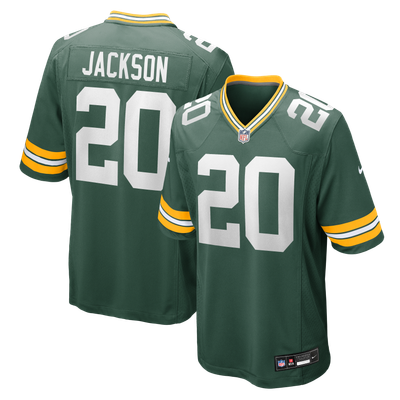 Domani Jackson Green Bay Packers Nike Team Game Jersey - Green