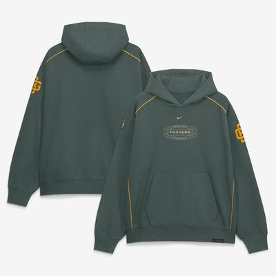 Green Bay Packers Nike 2026 Rivalries Collection Air Pullover Hoodie - Green