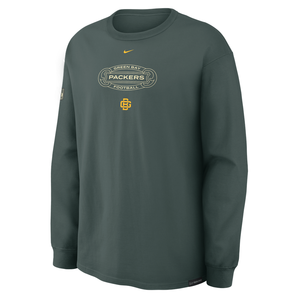 Green Bay Packers Nike 2026 Rivalries Collection Max90 Long Sleeve T ...