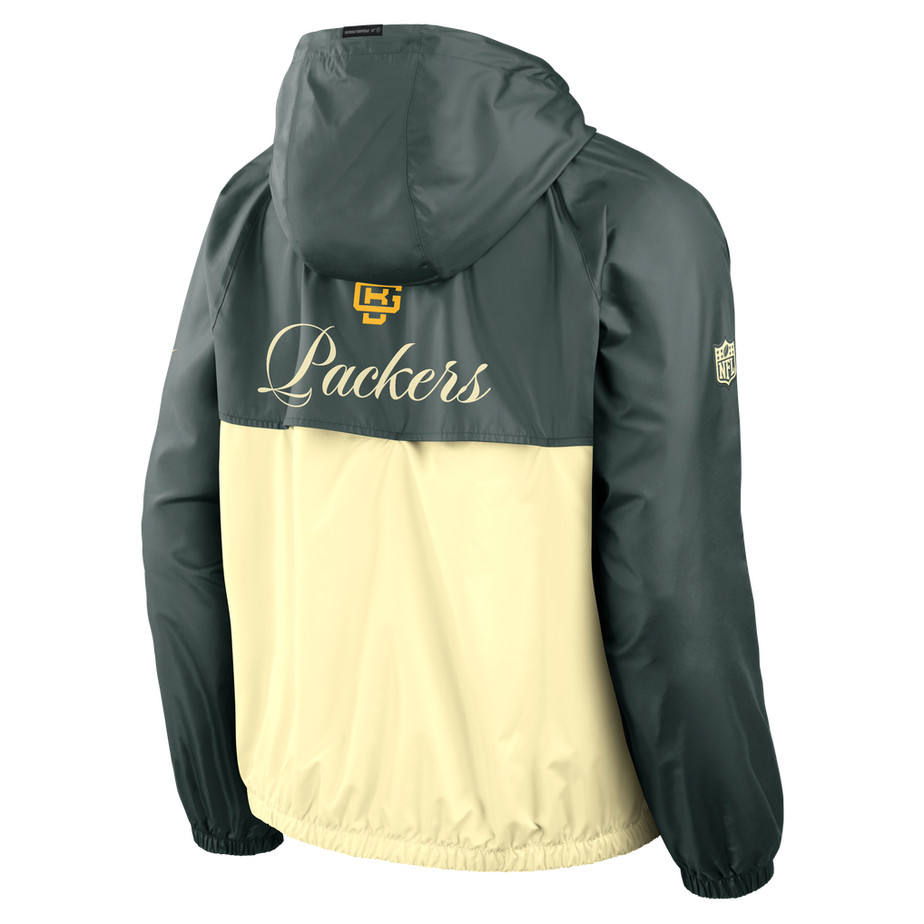 Men's Green Bay Packers Nike Green 2026 Rivalries Collection Windrunner ...