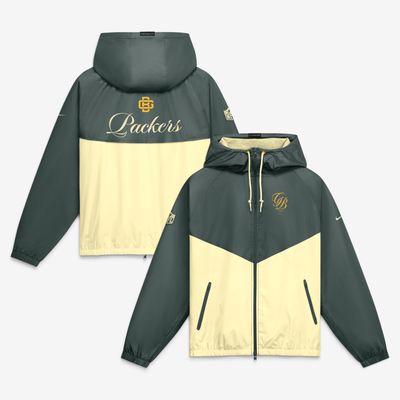  Green Bay Packers Nike 2026 Rivalries Collection Windrunner Full-Zip Jacket - Green